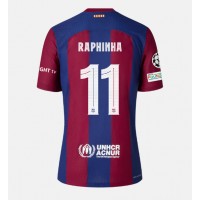 Dres Barcelona Raphinha Belloli #11 Domaci 2023-24 Kratak Rukav